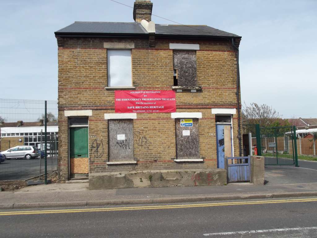 59-61 East Street, cleared of plant growth and re-roofed