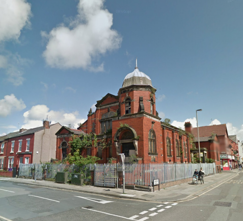 Church of the Protestant Martyrs, Liverpool (Google Streetview)