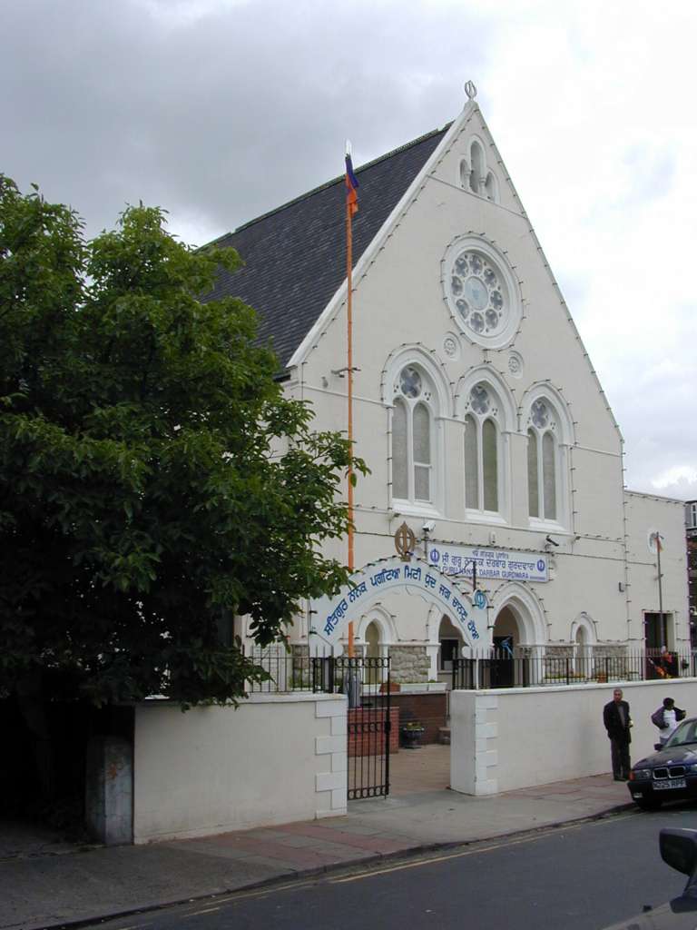 The former Guru Nanak Darbar Gurdwara / former Milton Congregational Church