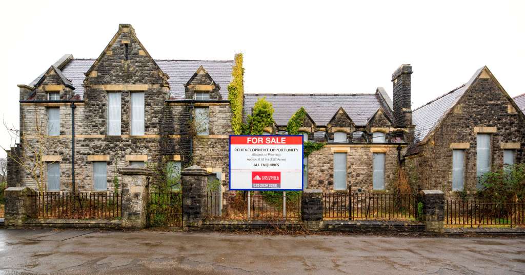 The long range of the former school in Cowbridge (Lee McGrath)