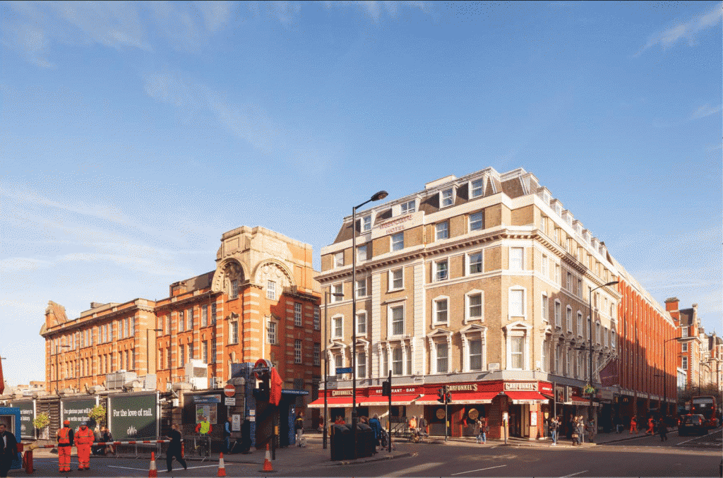 Paddington Sorting Office, within the Bayswater Conservation Area