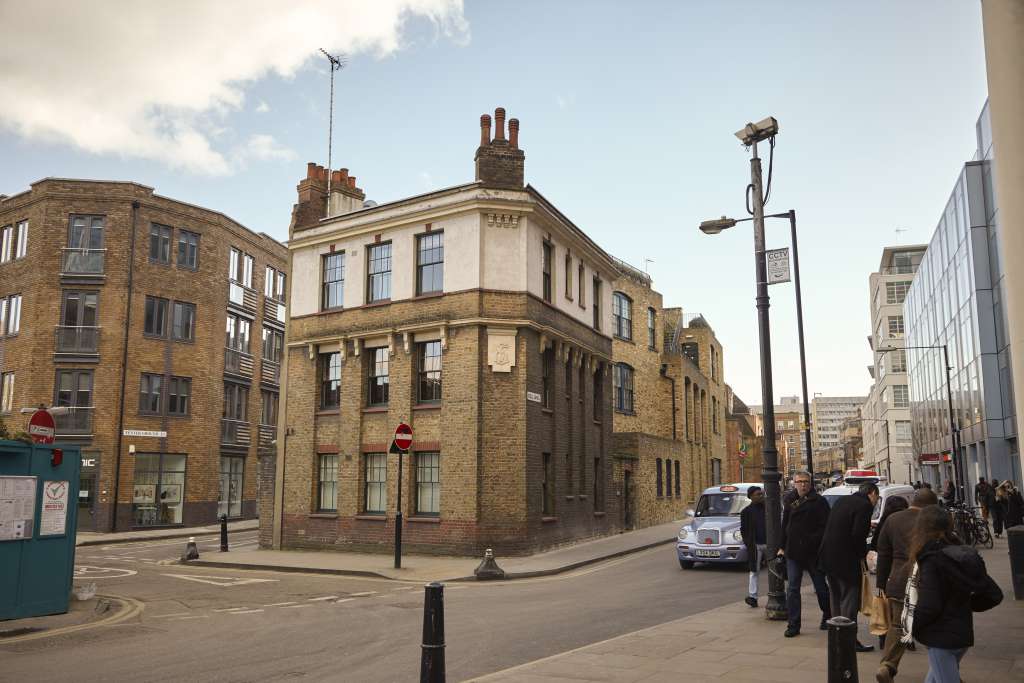 66-68 Bell Lane, Spitalfields. Photo: Toby Glanville