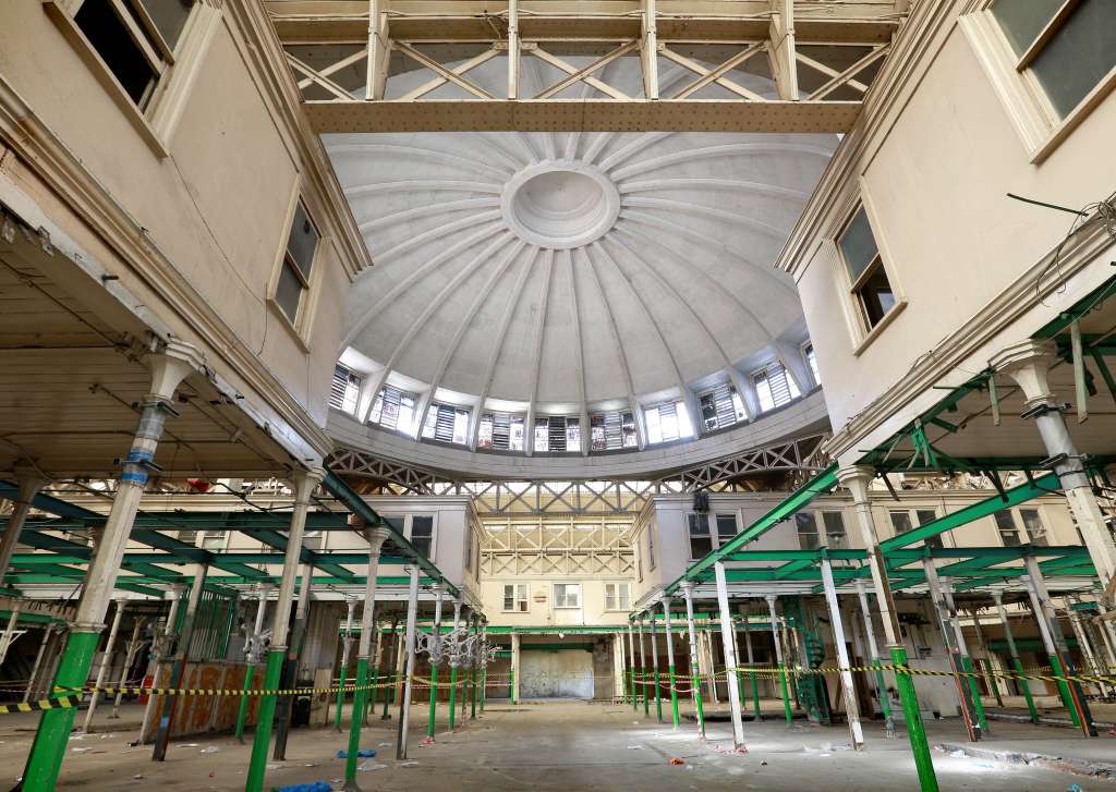 The magnificent concrete dome of the General Market (Credit: SAVE)