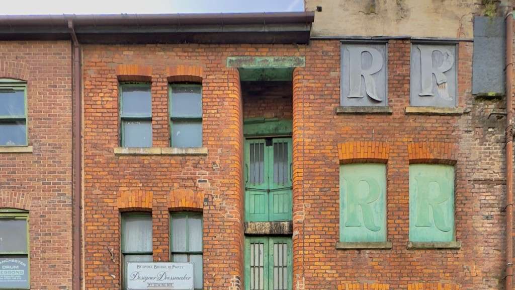 Historic detailing from the rear façade of the Rosenfield Building [© Mark Watson]