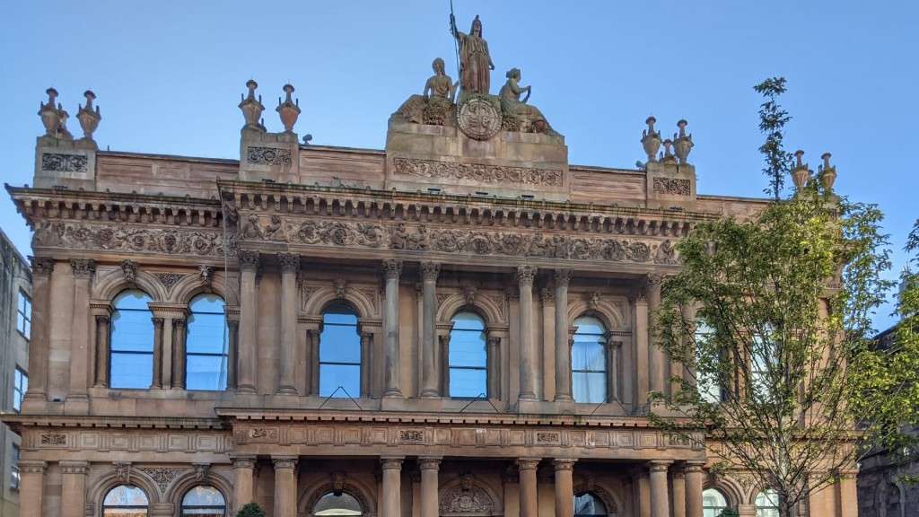 The former Ulster Bank building (c.1857-60) which has been in use as a hotel since 2006.