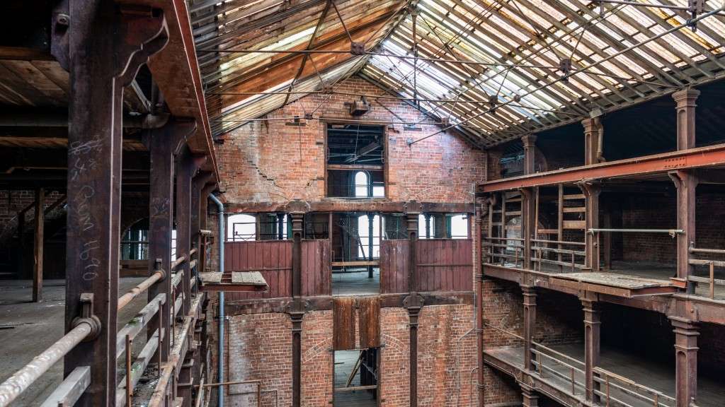 Interior of Riddel's Warehouse. Credit: Gary Quigg Photography.