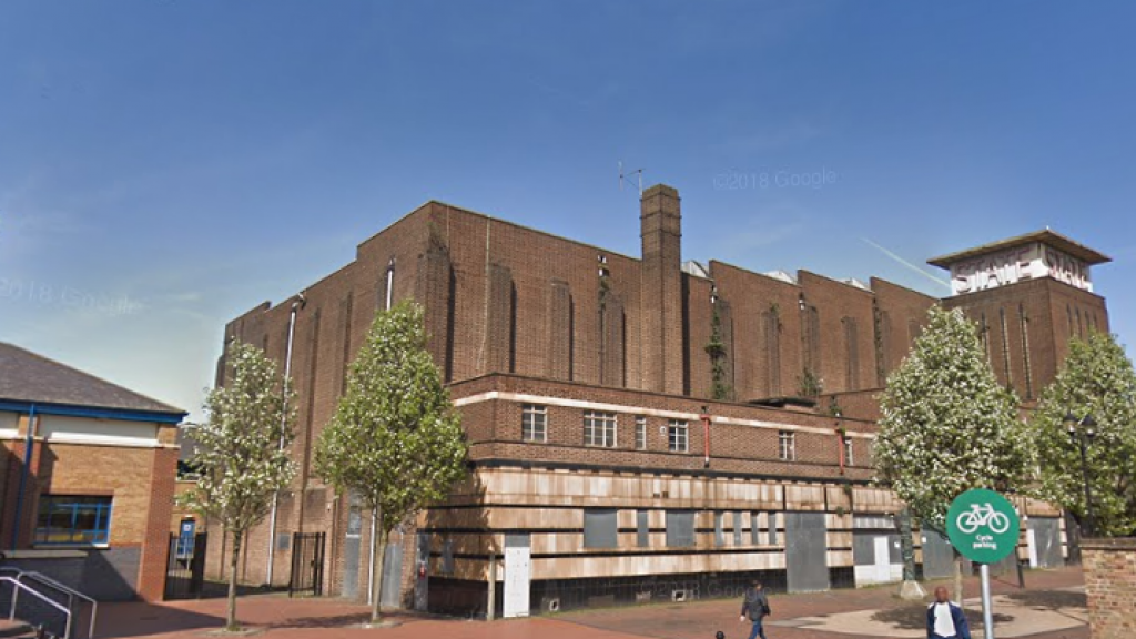 The State Cinema, Grays, Essex, 2018.  Photo: Google Earth