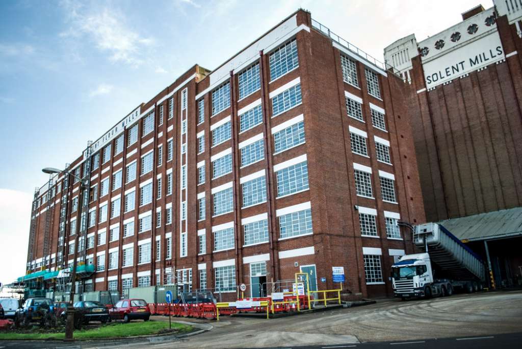 Alfred Gelder's Solent Flour Mills (Credit: CRL)